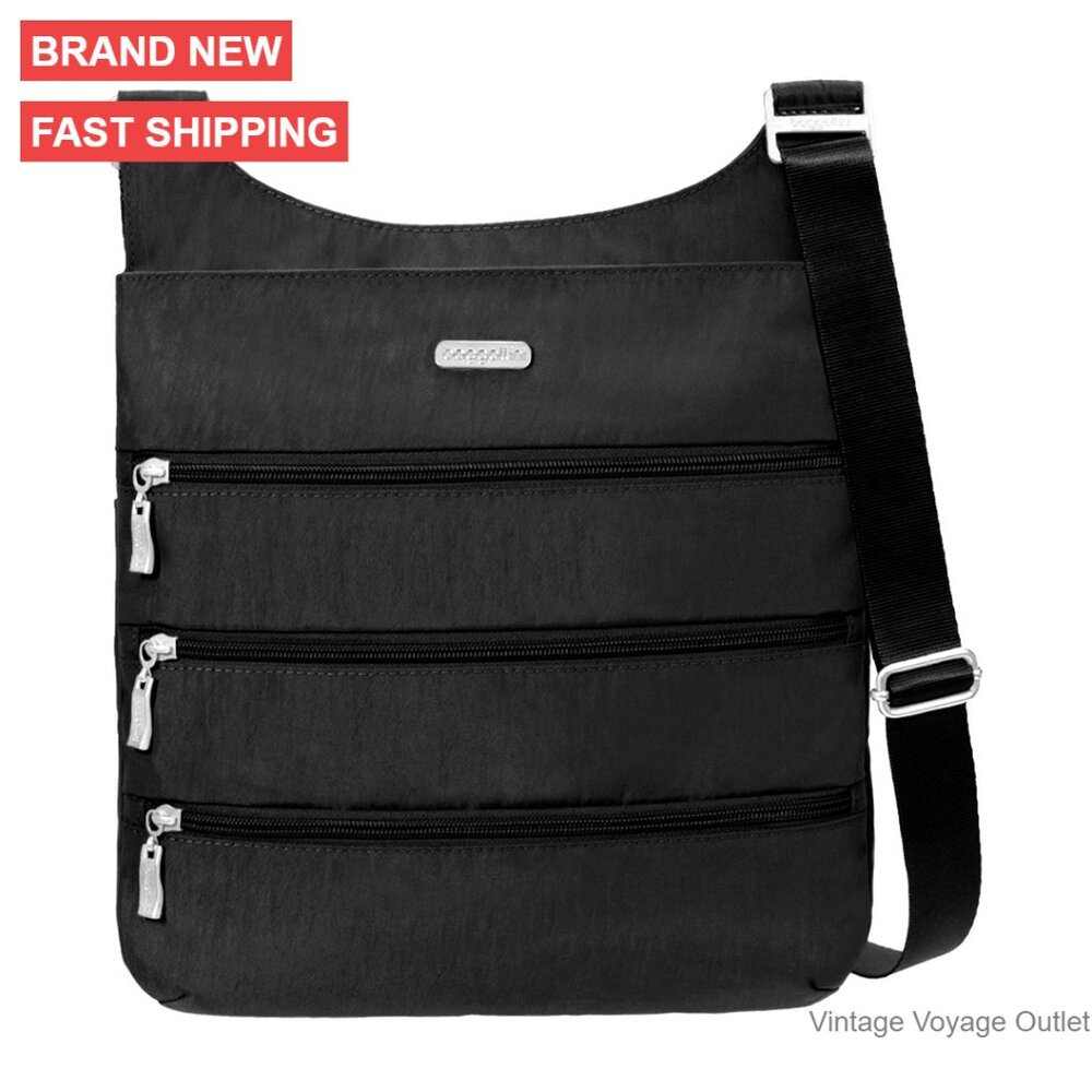 Lightweight Travel Crossbody Bag With Adjustable Strap And Wristlet